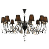 Люстра 12*E14 40Вт Черный и Хром IP20 Intreccio ARM010-12-R Maytoni