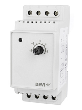 Терморегулятор электронный DEVIreg 330 для теплого пола (+5/+45 град.) на DIN-рейку