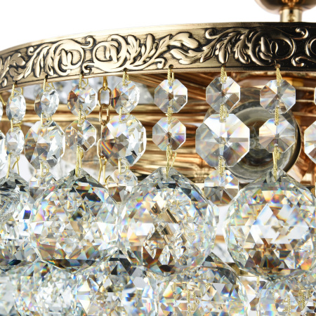 Люстра 6*E27 60Вт Золото Антик IP20 Gala DIA783-CL38-6-G Maytoni