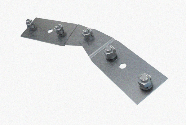 Соединитель шарнирный СШ.ЛМх100 УХЛ1, оцинкованный лист, S1,5