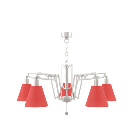 Люстра 5*E14 40Вт Никель IP20 Hightech 12 M1-05-WM-LMP-O-26 Maytoni