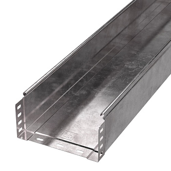 Лоток неперфорированный Стандарт 200х100х3000 (1,0 мм) (6 м/уп) Промрукав