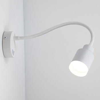 Бра на гибком основании GWL-GU10-M-IP20 белый сказка General