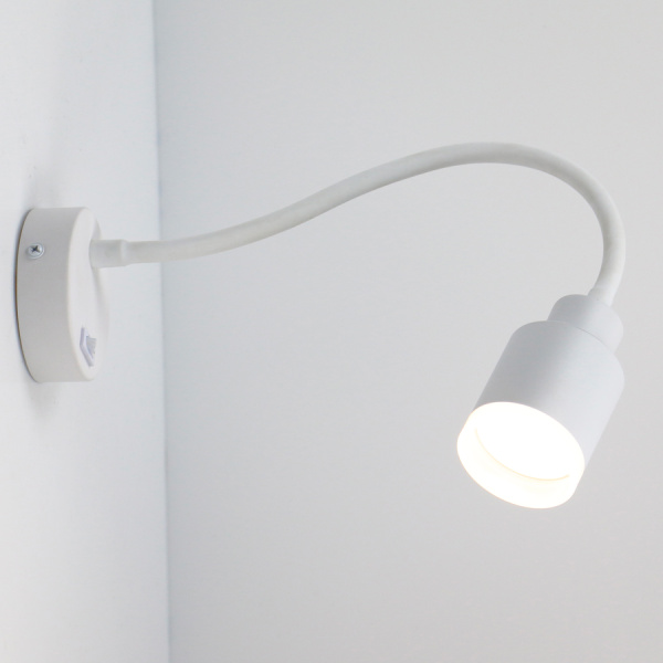 Бра на гибком основании GWL-GU10-M-IP20 белый сказка General