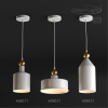 Подвес Е27 1*40W BOLLI белый/золотой B ODEON LIGHT