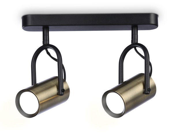 Светильник накладной TA13194/2 BK/SB черный/бронза GU10/2 max 12W 260*100*195 Ambrella Light