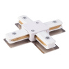 Коннектор X-образный для однофазного шинопровода белый IP20 (a039585) Elektrostandard