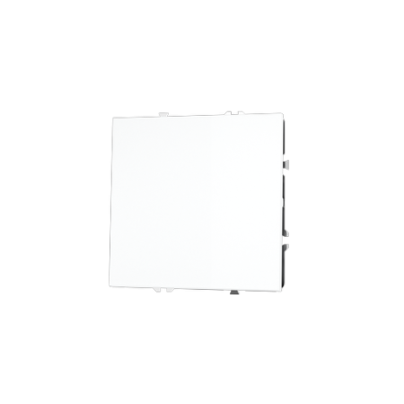 Выключатель встраиваемый Voltum S70 одноклавишный 10А, (белый матовый)