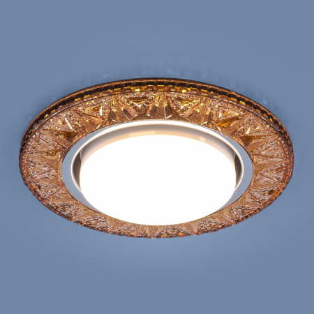 Точечный светодиодный светильник 1*GX53 золотой IP20 (a037069) Elektrostandard