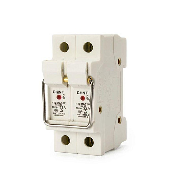 Держатель плавких вставок с индикацией RT28N-32X 10х38 2П (R) CHINT