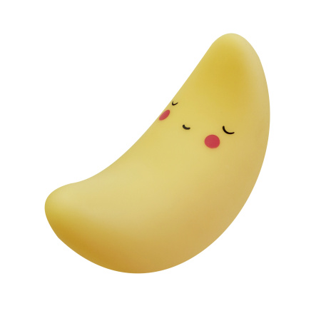 NL-16 Светодиодный ночник "Месяц", желтый, 3хLR44, акрил, 152х87х120мм APEYRON