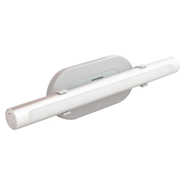 12-75 Подсветка для зеркала, SMD3014,CRI>80, 6500K, 185*17мм, 2 литиевые батареи 2x300 мАч APEYRON