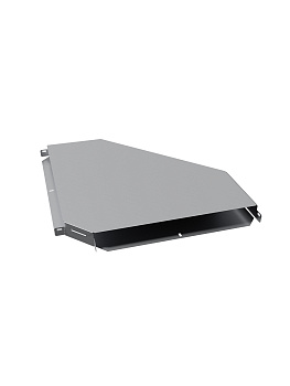 Поворот на 90 град. горизонтальный 50х500 мм TDM