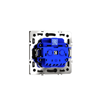 Розетка встраиваемая Voltum S70 с заземлением 16А, (кашемир)