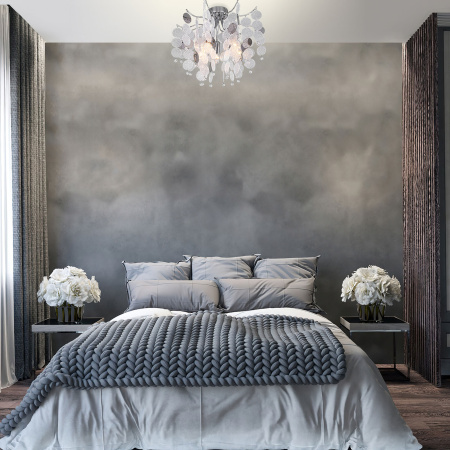 Умный потолочный светильник 5*E14 60Вт хром IP20 Bolla (334/5 хром) Bogate's