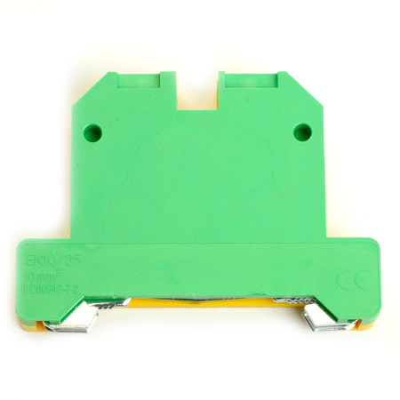 LD551-4-100 ЗНИ Зажим наборный изолированный (винтовой) 10,0 мм² (JXB 10), желтый,зеленый STEKKER