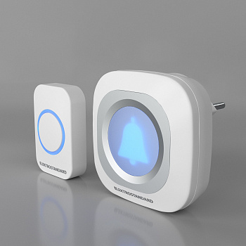 Звонок беспроводной 36M белый IP44 (a047175) Elektrostandard