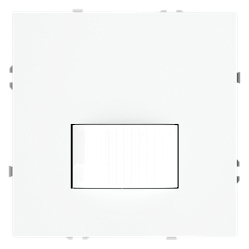 Датчик движения встраиваемый Voltum S70, (белый матовый)