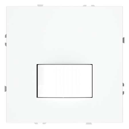 Датчик движения встраиваемый Voltum S70, (белый матовый)