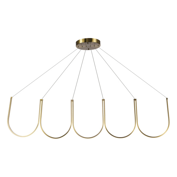 Светильник подвесной Золотистый LED 1*68Вт 3000К SL6202.213.01 ST LUCE