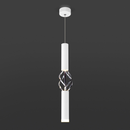 Подвесной светильник белый IP20 (50191/1 LED белый / хром) Eurosvet