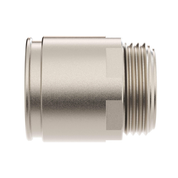 Муфта труба-коробка д.32мм, IP66/IP67, М32х1,5, никелированная латунь DKC