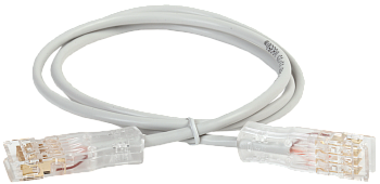 ITK Патч-корд 110-110 2 пары кат.5E 3м серый