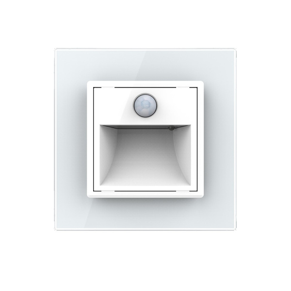 Подсветка лестницы, пола с датчиком движения Белая Livolo