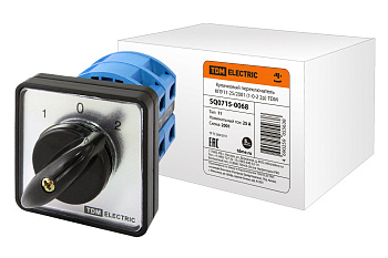 Кулачковый переключатель КПУ11-25/2001 (1-0-2 2р) TDM