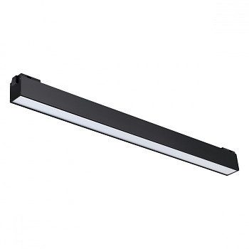 Трековый св-к для низков.шинопровода IP20 LED 4000K 24W 48V KIT черный NOVOTECH