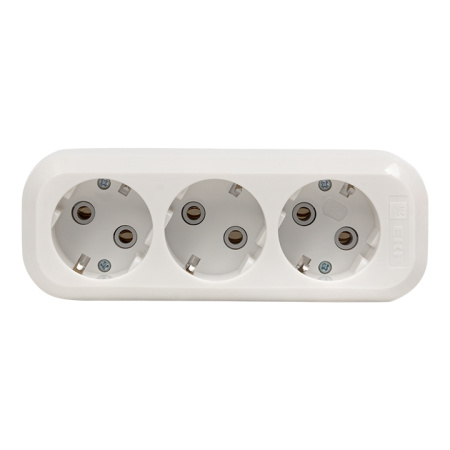 Колодка 3 гн, 16А 3,5кВт с/з Эксперт PROxima EKF