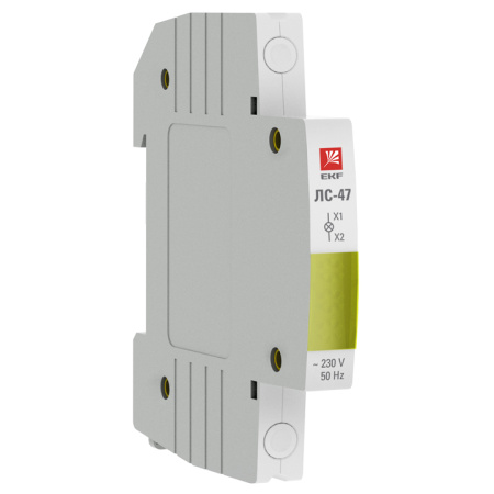 Лампа сигнальная ЛС-47 (желтая) PROxima EKF