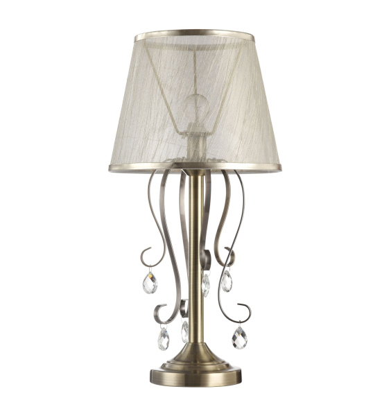Настольный светильник 1*E14 40Вт Бронза IP20 Simone FR2020-TL-01-BZ Freya