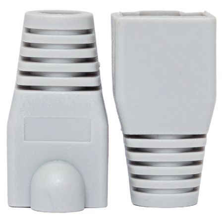 Колпачок изолирующий TERACOM для коннекторов RJ-45 PVC серый (упак,50шт) EKF