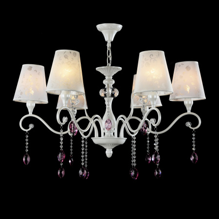 Люстра 6*E14 40Вт Жемчужный белый IP20 Adelaide FR2306-PL-06-W Freya