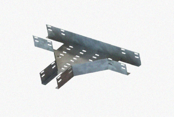 Лоток тройниковый перфорированный ОТ 75х65 У3, окрашенный, S1,5