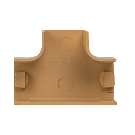 Угол T-образный (16х16) (4 шт) светлое дерево EKF-Plast