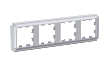 ATLASDESIGN ANTIQUE 4-постовая РАМКА, универсальная, АКВАМАРИН Schneider Electric