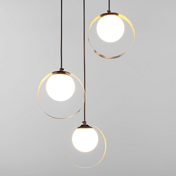 Подвесной светильник 3*G9 7Вт бронза, черный IP20 (50205/3 черный / бронза) Eurosvet