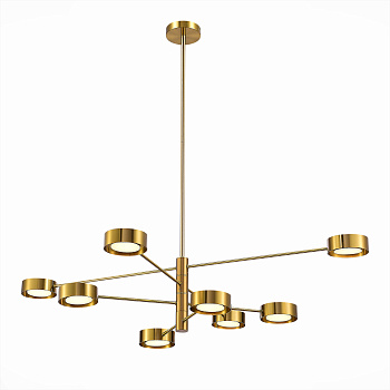Светильник потолочный Латунь/Латунь LED 8*5Вт 3000К SL6504.302.08 ST LUCE