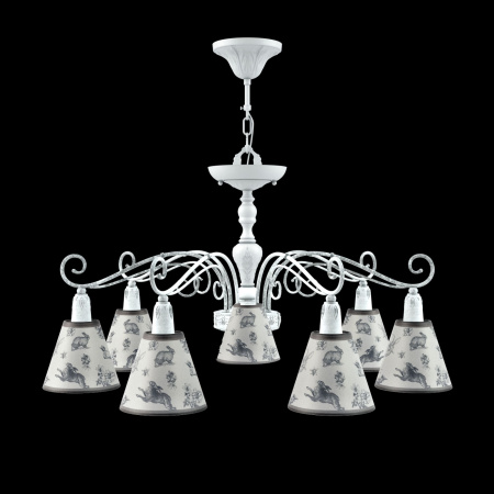 Люстра 7*E14 40Вт Матовый Белый IP20 Provence 2 E4-07-WM-LMP-O-8 Maytoni