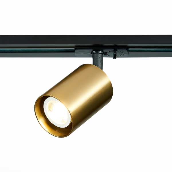 Светильник трековый Золотистый GU10 1*50Вт IP20 L100xW70xH172 220В Без ламп ST302.206.01 ST LUCE