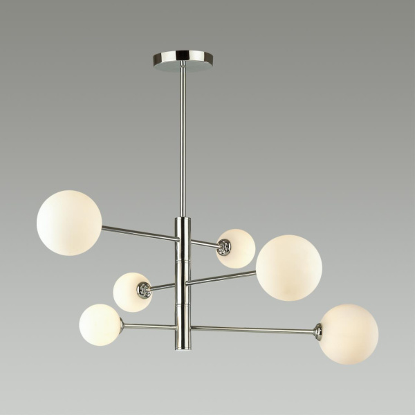 Люстра на штанге G9 6*40W 220V ESTELLE хром LUMION