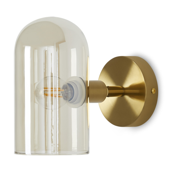 Настенный светильник (бра) 1*E14 40Вт Латунь IP20 Firefly FR5427WL-01BS Freya