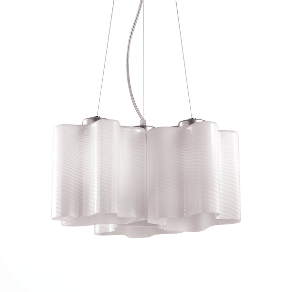 Люстра подвесная Серебристый/Белый с полосками E27 3*60Вт SL117.503.03 ST LUCE