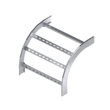 Угол вертикальный внешний 90 градусов 100х1000, R300, 1,5 мм, AISI 304 DKC