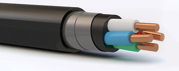 Кабель медный силовой ВБШв-6 3х95+1х50 круглый ТРТС