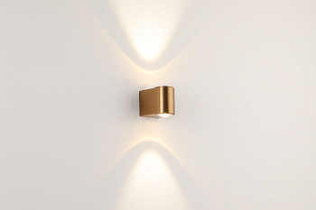 Бра SCOUP ZRS.1823.02 4Вт COB 4000K IP20 Латунь Zortes