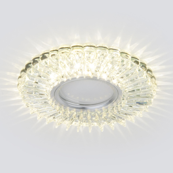 Точечный светодиодный светильник 1*G5.3 прозрачный IP20 (a038457) Elektrostandard