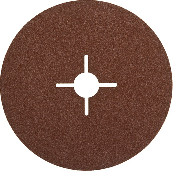 Круг шлифовальный "ПРОФИ" фибровый, для УШМ, P80, 115х22мм, 5 листов ЗУБР